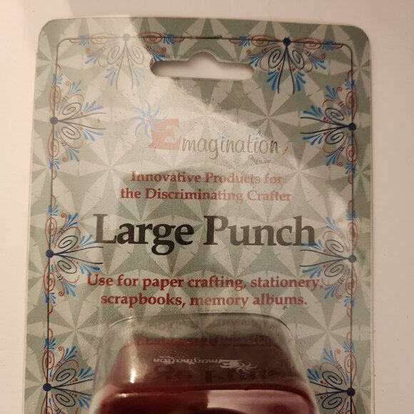 Sea Shell Large Hole Punch Emagination paper Scrapbook Nautical - Picture 2 of 6